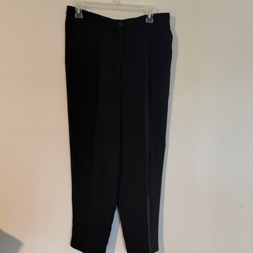 Jan Leslie‎ Black Petite Trousers